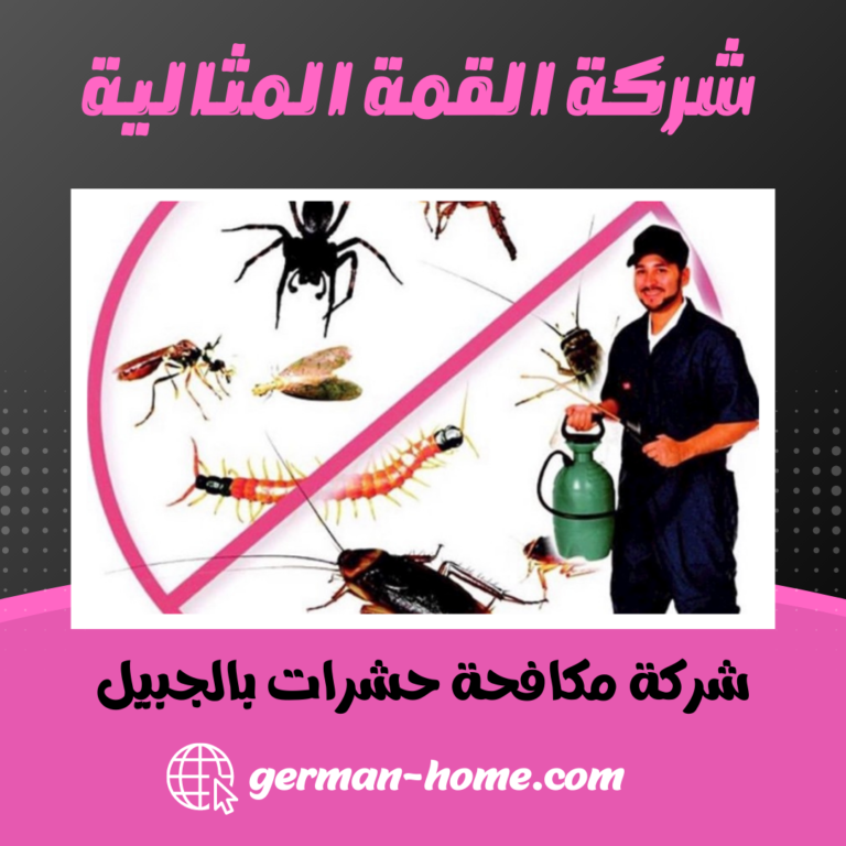شركة مكافحة حشرات بالجبيل 0550966457 مكافحة الحشرات الزاحفة و الطائرة بالجبيل
