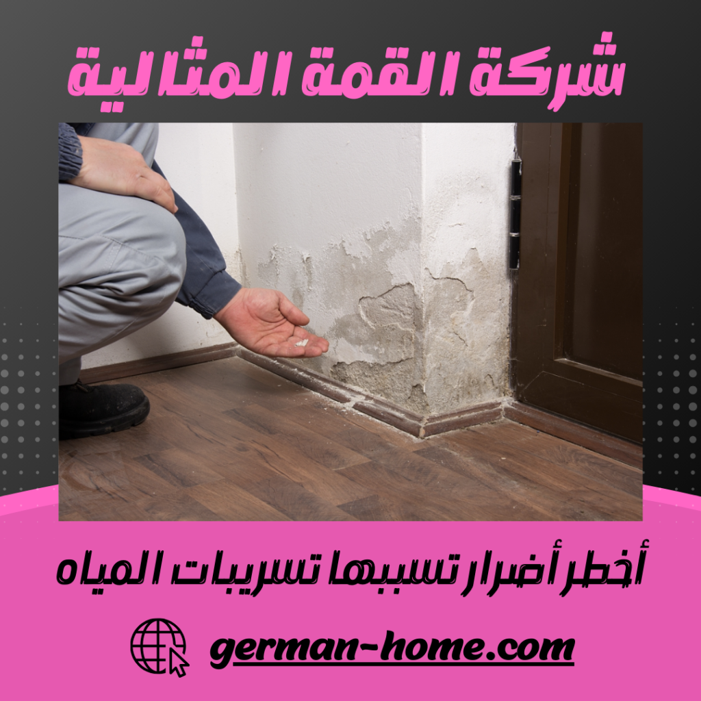 أخطر أضرار تسببها تسريبات المياه