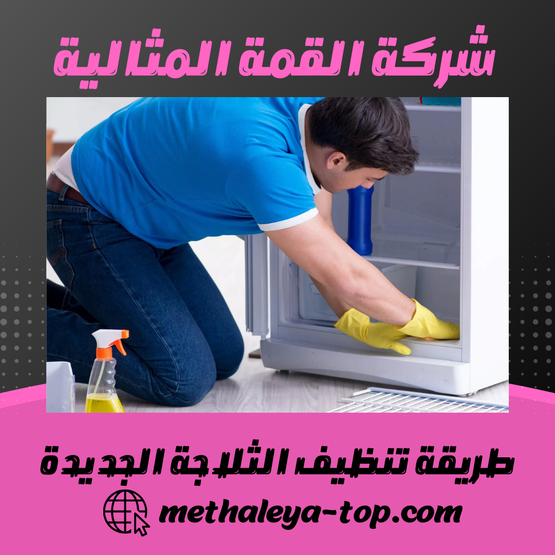 طريقة تنظيف الثلاجة الجديدة