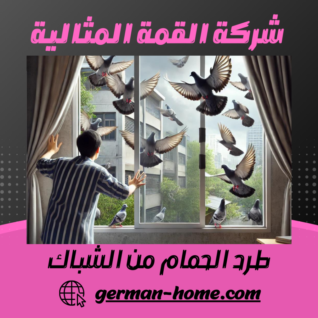 طرد الحمام من الشباك طرد الحمام من الشباك